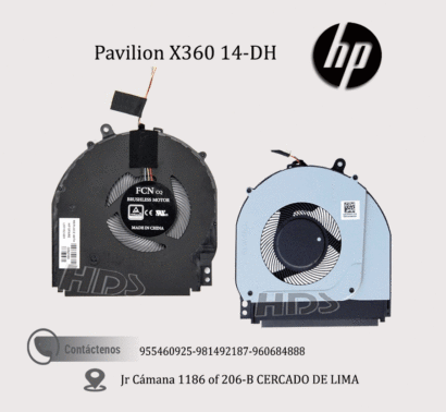 COOLER HP X360 14 DH