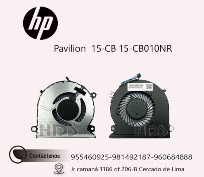 COOLER VENTILADOR HP PAVILION 15-CB