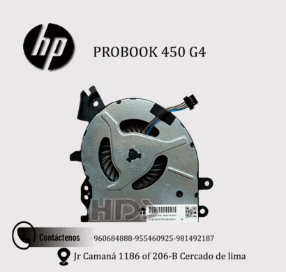 COOLER HP ProBook 450 G4