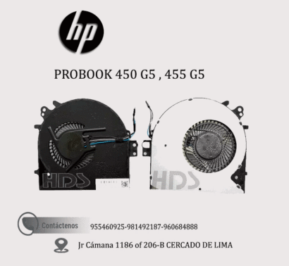 COOLER HP PROBOOK 450 G5