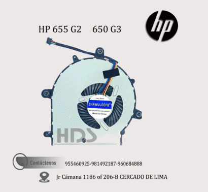 COOLER  HP  PROBOOK  655 650 G2