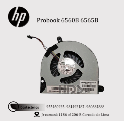 COOLER HP PROBOOK 6570B