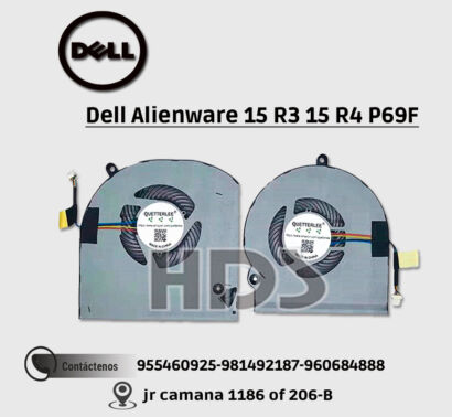 COOLER DELL ALIENWARE 15 R3