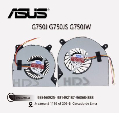 COOLER VENTILADOR ASUS G750 g750jg G750JH