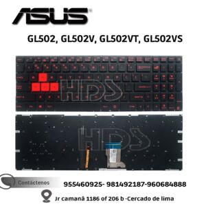 TECLADO ASUS GL502 GL502V GL502VS