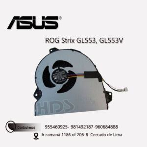 COOLER VENTILADOR ASUS ASUS ROG, GL753, GL753V