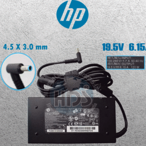 CARGADOR  ORIGINAL  HP PUNTA AZUL 19.5V  6.15A