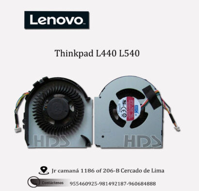 COOLER VENTILADOR LENOVO ThinkPad L440 L540