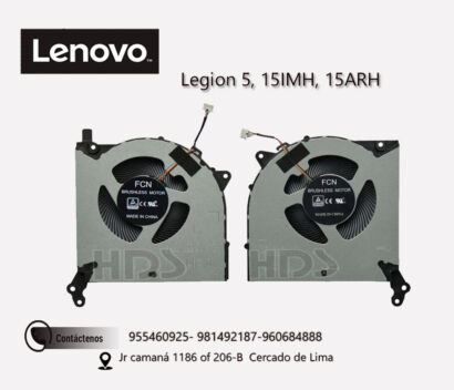 COOLER VENTILADOR LEGION 5 17IMH05