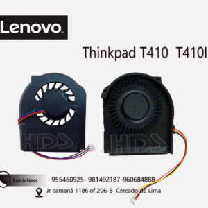 COOLER VENTILADOR THINKPAD T410