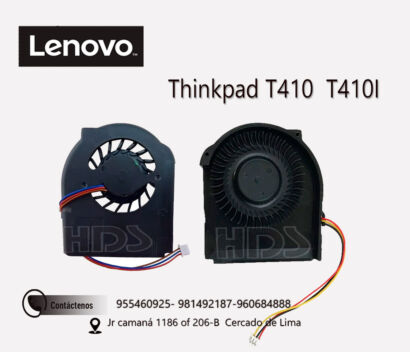 COOLER VENTILADOR THINKPAD T410