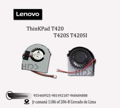 COOLER VENTILADOR  Lenovo IBM ThinkPad T420