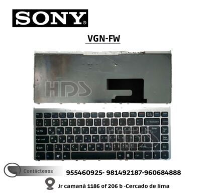 TECLADO SONY VAIO VGN-FW11E