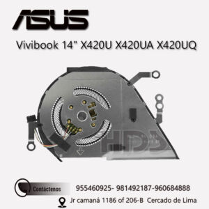 COOLER VENTILADOR  ASUS VivoBook  X420, X420U