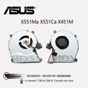 COOLER VENTILADOR ASUS    X511C X551C X551CA X551MA