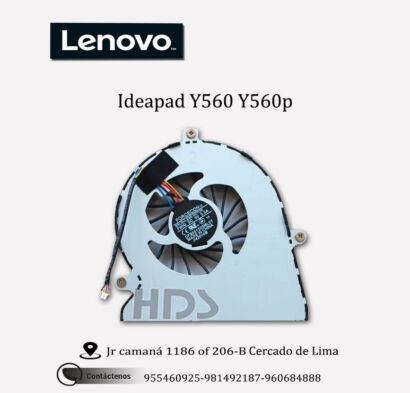 COOLER VENTILADOR  LENOVO Y560  Y560A