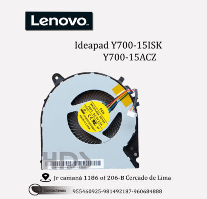COOLER Lenovo Y700, Y700-15ISK