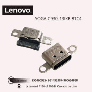 JACK POWER LENOVO Typo C USB YOGA C930-13IKB