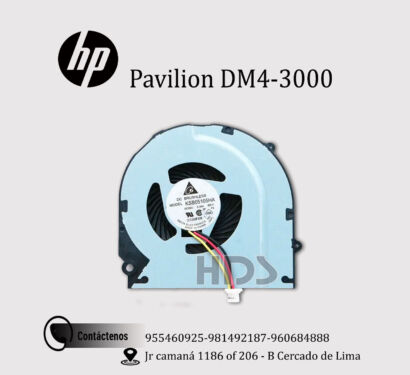 COOLER HP PAVILION DM4 3000