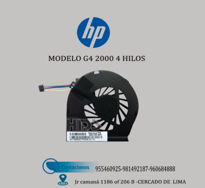 COOLER HP Pavilion G4-2000