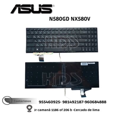 TECLADO ASUS N580 N580V