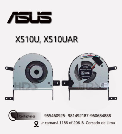 COOLER VENTILADOR ASUS S510U S510 X510