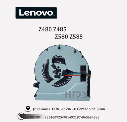 COOLER VENTILADOR  LENOVO Z480, Z485